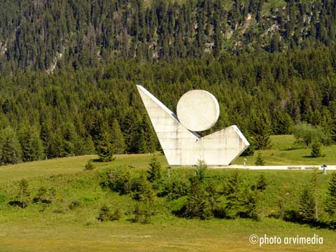 monument des anciens combattants du plateau des Glières